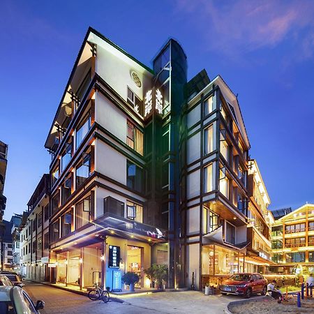 張家界武陵源北岸輕奢客棧 森林公園店 Hotel Zhangjiajie Bagian luar foto