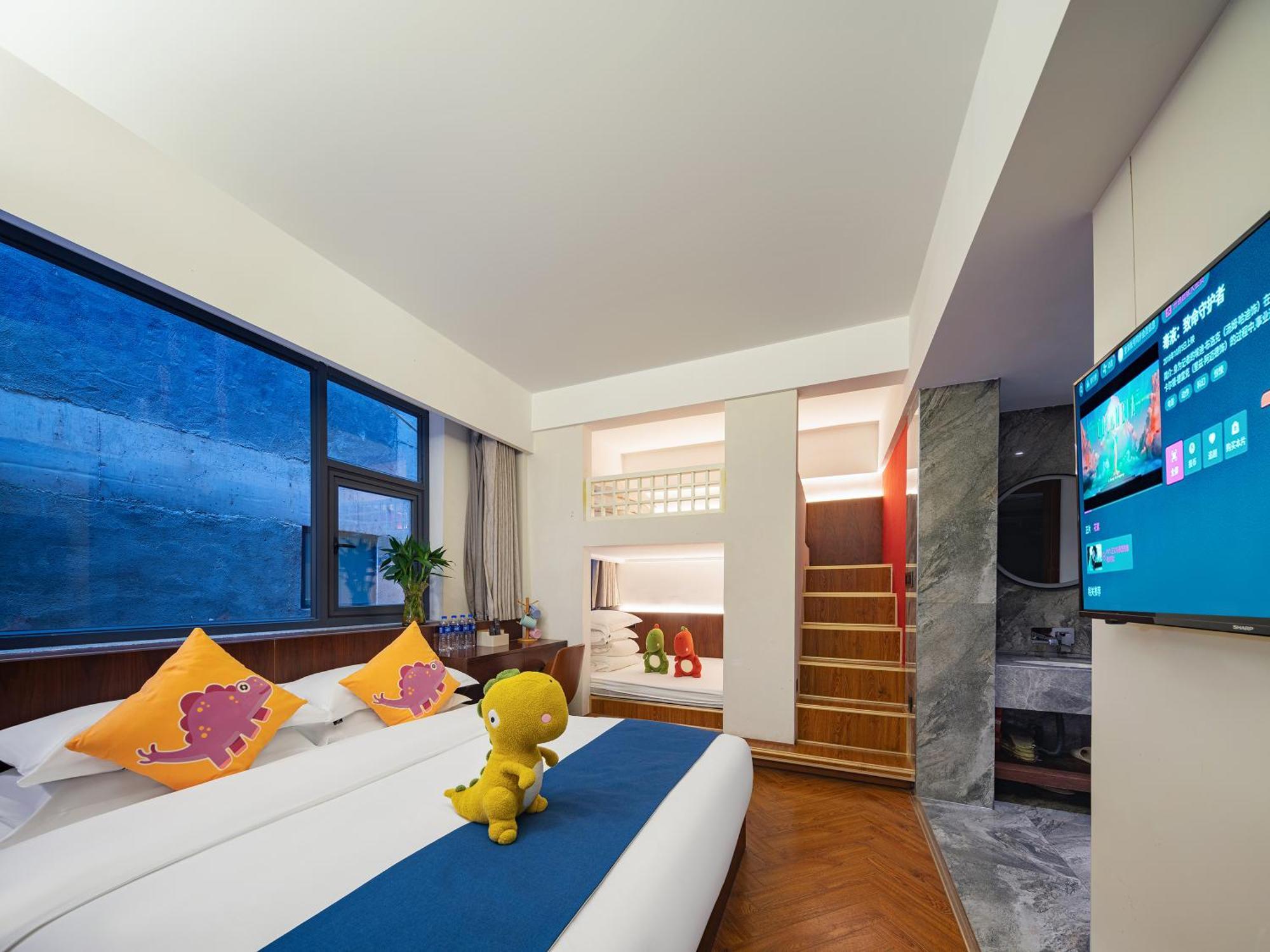張家界武陵源北岸輕奢客棧 森林公園店 Hotel Zhangjiajie Bagian luar foto
