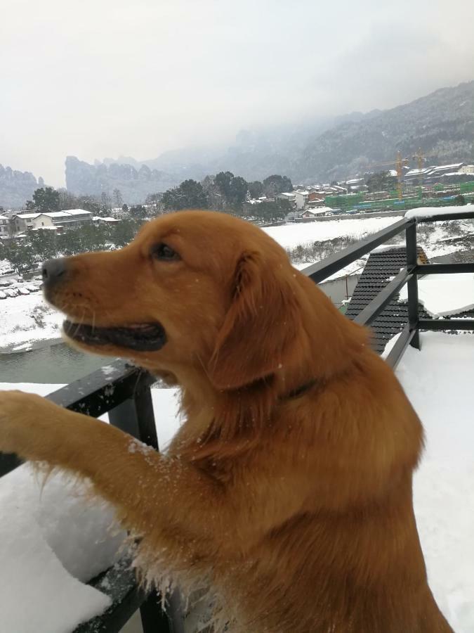 張家界武陵源北岸輕奢客棧 森林公園店 Hotel Zhangjiajie Bagian luar foto