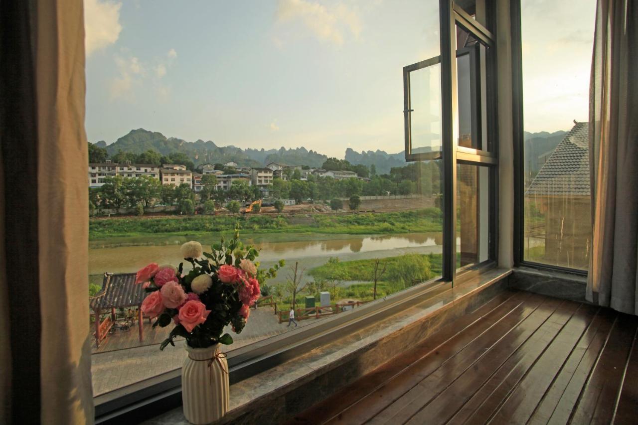 張家界武陵源北岸輕奢客棧 森林公園店 Hotel Zhangjiajie Bagian luar foto